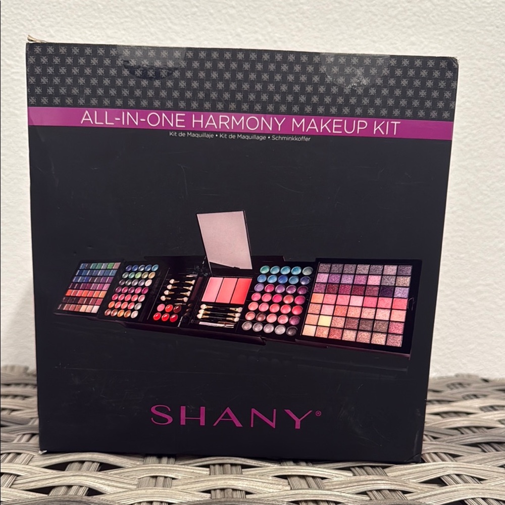 SHAN Red and Pink Eyeshadow Palette Vibrant Makeup Collection